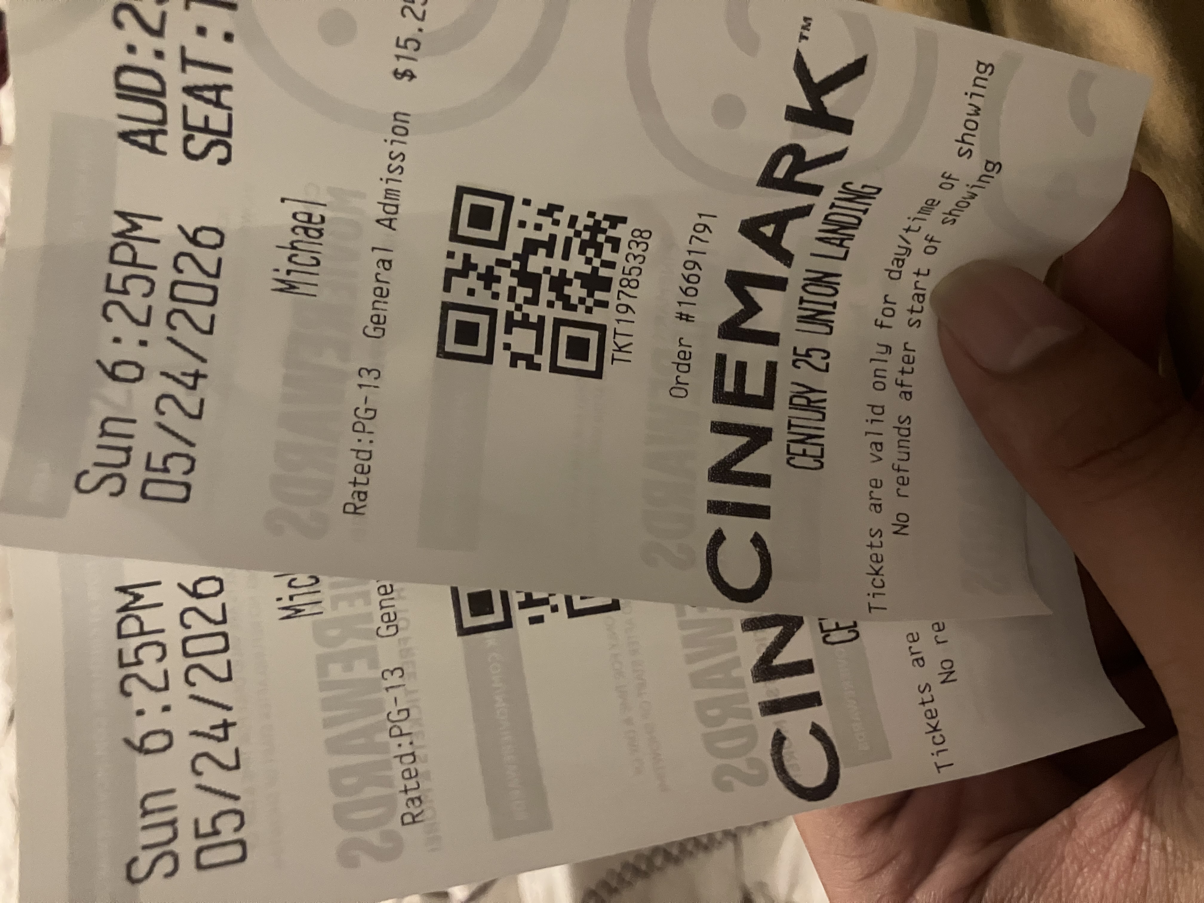 2 Tickets to Michael Jackson in Union City